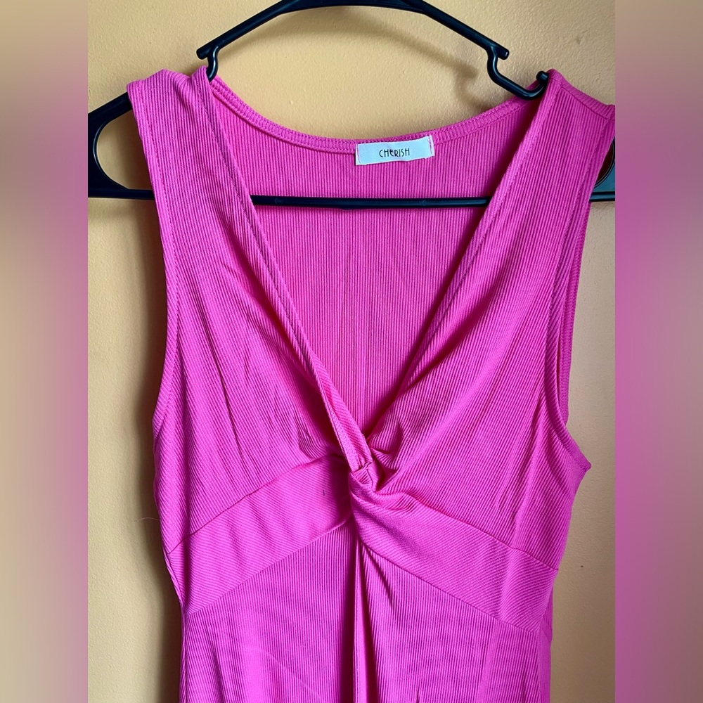 NanaMacs twist front midi dress - Picture 2 of 3